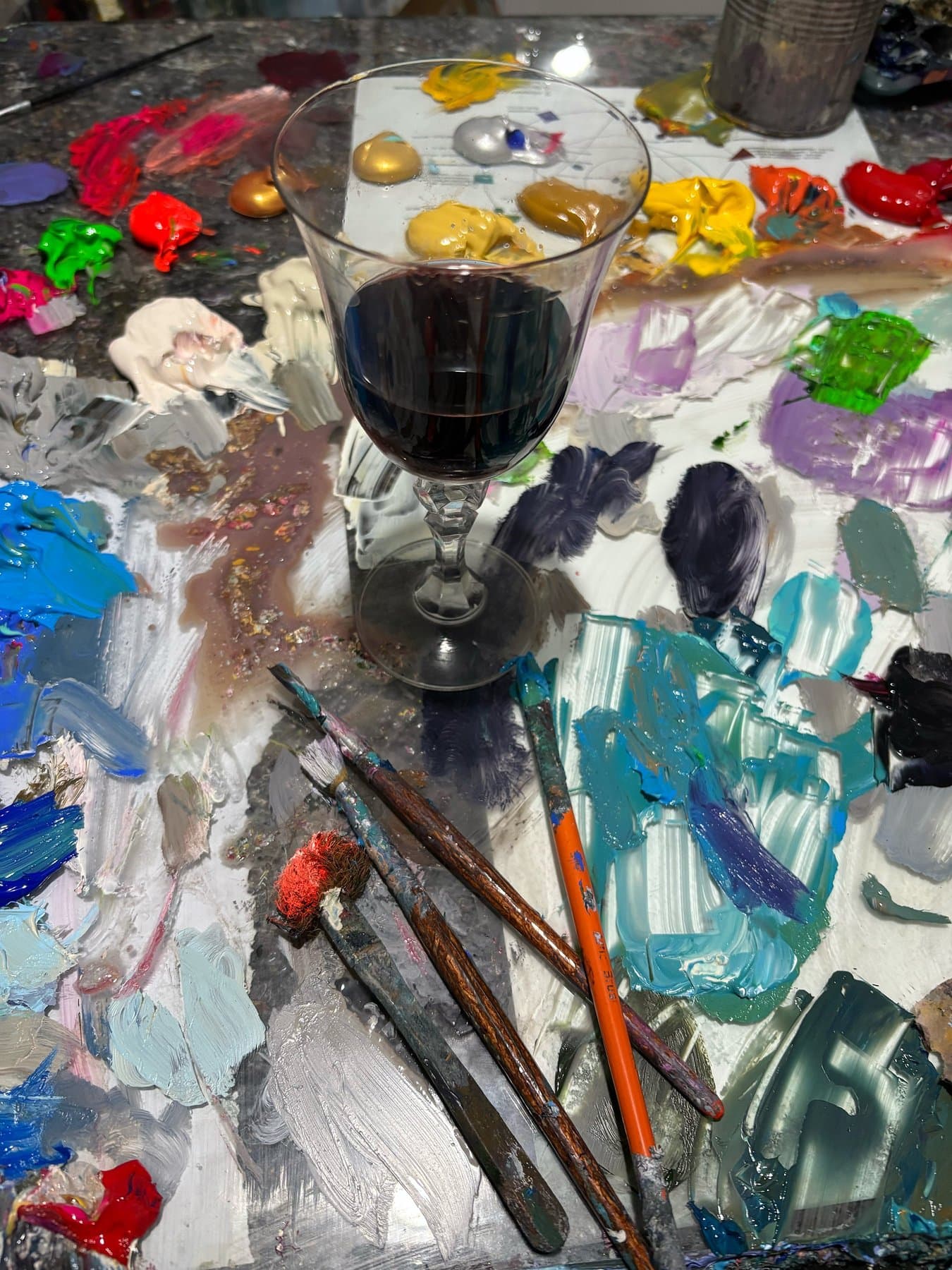 Paleta del artista
