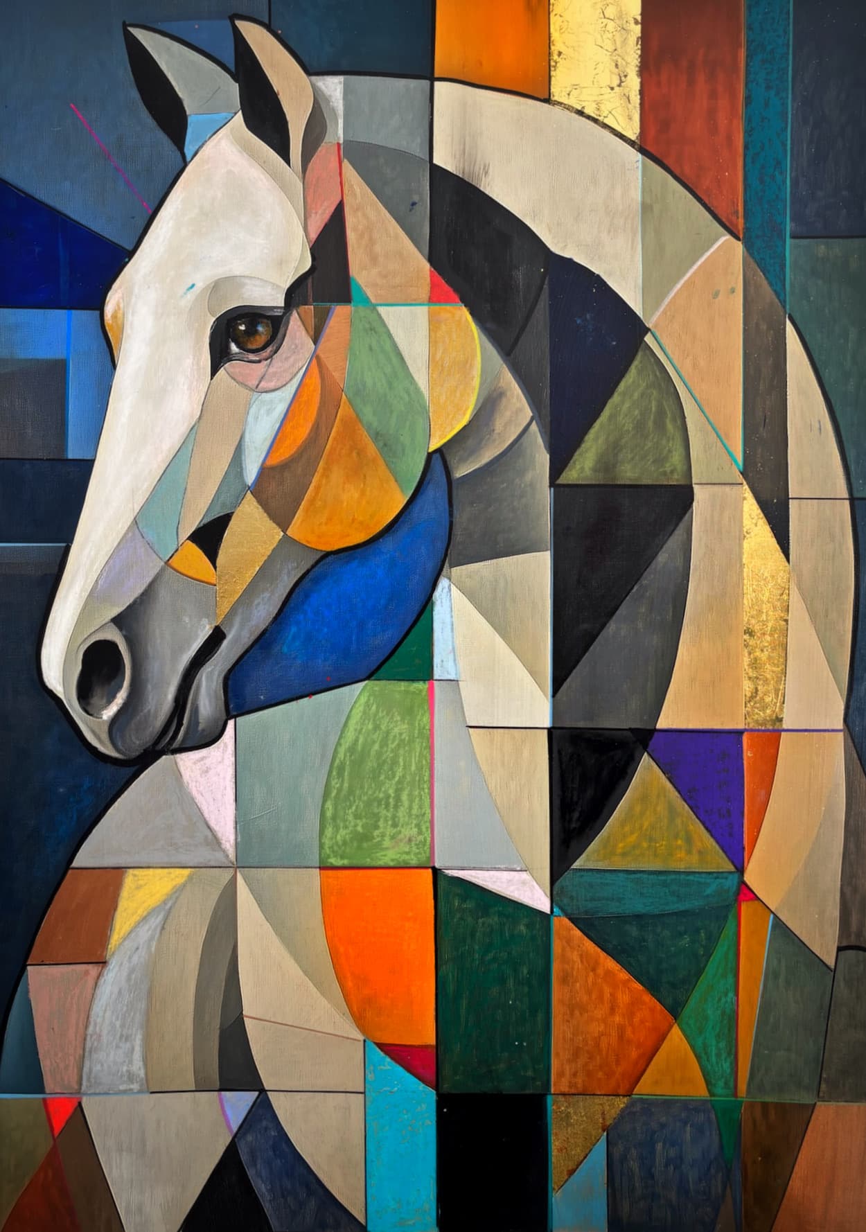 Cubist Horse