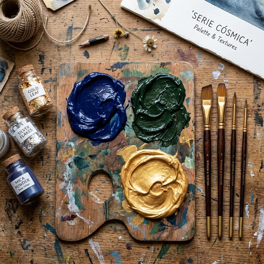 Paleta de colores Serie Cósmica