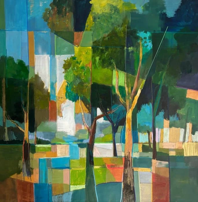 Entre árboles y sueños - obra